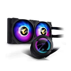 AORUS Waterforce 240 With ARGB Lighting Display AIO Liquid Cooler   