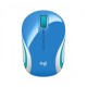 Logitech M187 Ultra Portable Blue Wireless Mouse