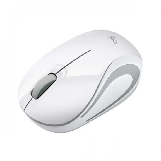 Logitech M187 Ultra Portable White Wireless Mouse