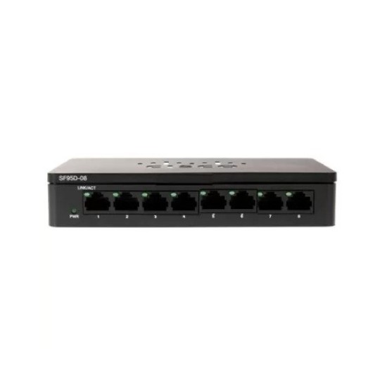 Cisco SF95D-08-AS 8-Port 10/100 Desktop Switch