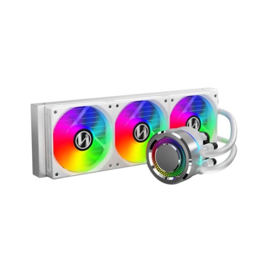 Lian Li Galahad 360mm Closed-Loop AIO Liquid CPU Cooler (White)