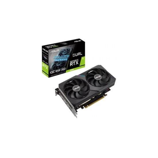 ASUS Dual GeForce RTX 3060 V2 OC Edition 12GB GDDR6 Graphics Card