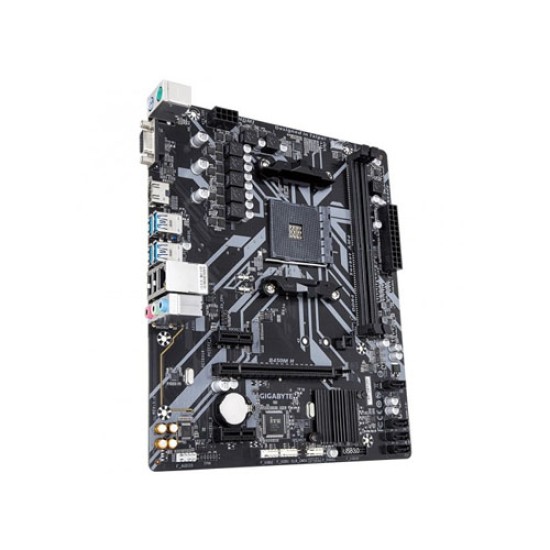 GIGABYTE B450M H Ultra Durable AMD AM4 Micro-ATX Motherboard