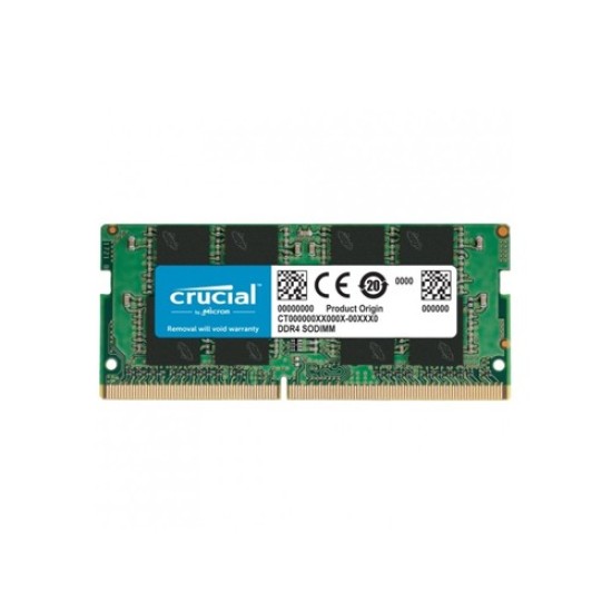 Crucial 16GB Single DDR4 3200MHz SODIMM Laptop RAM