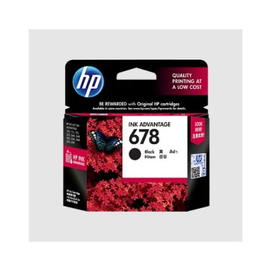 HP 678A BLACKCARTRIDGE FOR HP INKJET 1515, 2515, 2545, 2645, 3515e, 3545e, 4515e 4645e AIO Printe