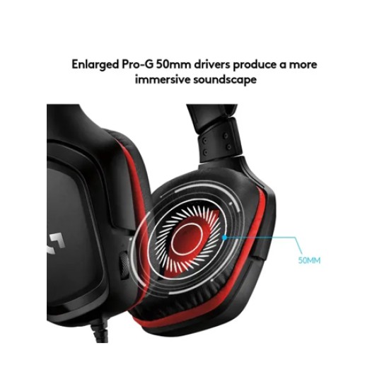 Logitech G331 3.5mm Multi Platform Gaming Headphone Black