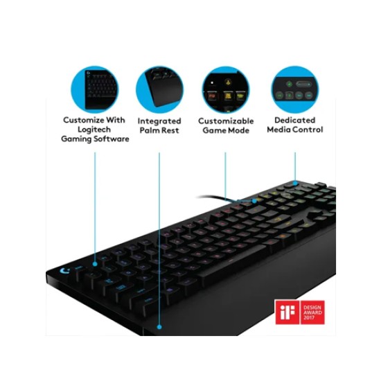Logitech G213 Prodigy Gaming Keyboard