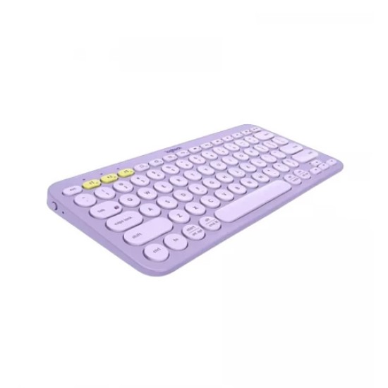 Logitech K380 Bluetooth Multi Device Lavender Lemonade Keyboard