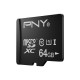 PNY 64GB microSDXC Class-10 Flash Memory Card