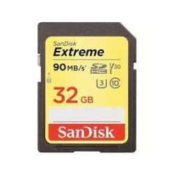 SanDisk 32 GB Extreme SDXC UHS-I Memory Card