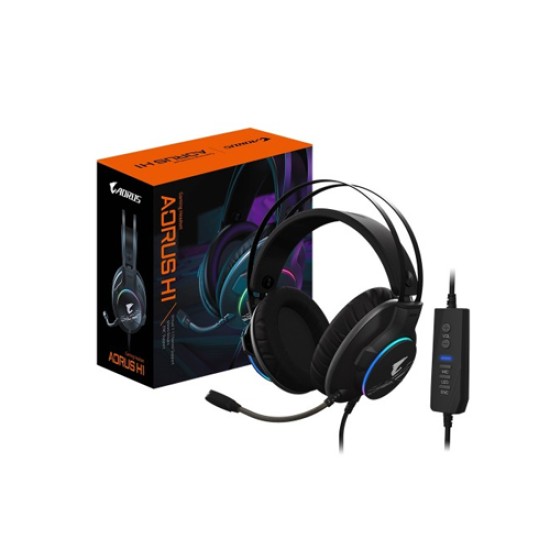 GIGABYTE AORUS H1 7.1 Surround Sound Wired Gaming Headset