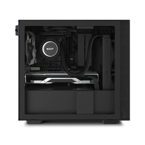 NZXT H210 Mini-ITX Casing with Tempered Glass Black