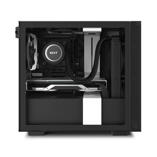 NZXT H210 Mini-ITX Casing with Tempered Glass White/Black