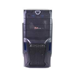 PC Power 180D Mid Tower Black ATX Desktop Case with Standard PSU