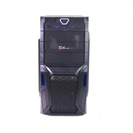PC Power 180D Mid Tower Black ATX Desktop Case with Standard PSU