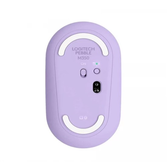 Logitech M350 Pebble Lavender Lemonade Wireless Mouse