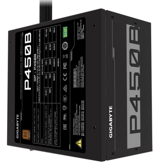 Gigabyte GP-P450B 450W 80+ Bronze Non-Modular Power Supply