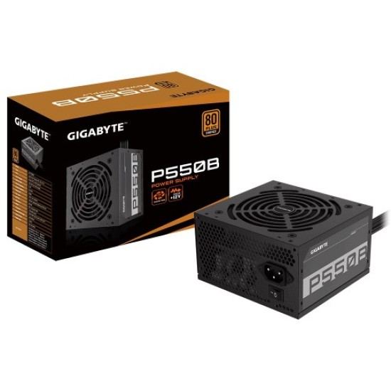 Gigabyte GP-P550B 550W Non Modular 80 Plus Bronze Certified Power Supply