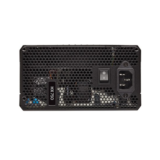 CORSAIR HX SERIES HX750 750 WATT 80 PLUS PLATINUM CERTIFIED FULLY MODULAR POWER SUPPLY