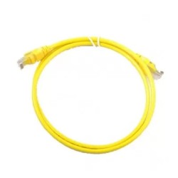 CAT6 U/UTP PATCH CORD (UNSHIELDED YELLOW 2M)
