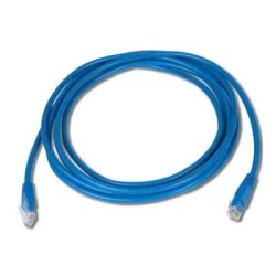 CAT6 U UTP PATCH CORD (UNSHIELDED PVC BLUE 3M)