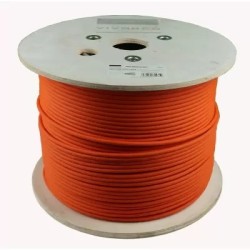 VIVANCO CAT 6 U/UTP CABLE UNSHIELDED LSZH ORANGE
