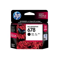 HP 678A BLACKCARTRIDGE FOR HP INKJET 1515, 2515, 2545, 2645, 3515e, 3545e, 4515e 4645e AIO Printer